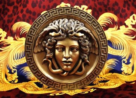 versace label|why does versace use medusa.